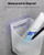 Uniclife 10 Pcs Self Adhesive Picture Hooks 33 Max lbs Load No Drill Screw Stickers Heavy Duty Picture Hangers Without Nails Wall Hooks for Hanging Waterproof Hangers Sticky Hook for Bathroom Kitchen