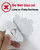 Uniclife 10 Pcs Self Adhesive Picture Hooks 33 Max lbs Load No Drill Screw Stickers Heavy Duty Picture Hangers Without Nails Wall Hooks for Hanging Waterproof Hangers Sticky Hook for Bathroom Kitchen