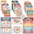 Decorably 20 Boho Learning Posters for Kids Ages 3-5, 11x17in Educational Matte-Laminated for Classrooms, Homeschool, School Hallways, Bulletin Boards