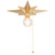VILUXY Flush Mount Ceiling Light, Gold Star Light Fixtures Mini Ceiling Lamps with Pull Chain On/Off Switch for Hallway, Entryway, Study Room, Bedroom