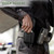 Molle Handcuff Pouch, Handcuff Case for Duty Belt/Tactical Vest, Handcuff Holster with USA Flag Patch Fit ASP Handcuff/Hinged Handcuff/Chain Handcuff/Folding Rigid Handcuff (Black)