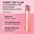 LAWLESS Women's Forget the Filler Lip Plumping Line Smoothing Tinted Balm, Whisper, 0.09 Ounce