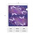Mount Hour Purple Butterfly with Glowing Firework and Sparkle Star Mailbox Covers Magnetic Post Box Cover Wraps Standard Size 21x18 Inches for Garden Yard Decor