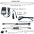 Litever Under Cabinet Light, 6 PCS 20 Inches Flexible LED Strips with Power Adapter, 24W,1800 Lumen, Daylight 5000K. Suitable for Kitchen Cabinets, Counters, Under Shelf, Closets (6-Strip-5000K)