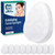 HartFelt [10 Pack] Regular Exfoliating Facial Sponge for Face - Daily Cleansing Scrubber - Buf Dirt Away with Puf Styled Reusable Face Pads for Removing Makeup, Dirt, and Dead Skin - Made in USA