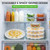 HANSGO Deviled Egg Containers with Lid, Deviled Egg Platter Carrier Holder Trays with 22 Slots for Holiday Party and Home Kitchen, White