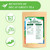 WT WEETEE Organic Decaf Green Tea Bags, Organic Green Tea 100 Count | CO2-Decaffeinated | Super Antioxidant | Resealable Kraft Bag