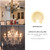 LVWIT B11 LED Filament Bulb E26 Candelabra Base 4.5W(60W Equivalent), Dimmable 2700K Warm White Chandelier Decorative Candle Light Bulb (6-Pack)