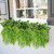 LOVENIMEN Artificial Weeping Willow, Plastic Plants Greenery Shrubs, Fake Hanging Vine Ivy Garland Outdoor Indoor Home Garden Verandah Parterre Wall Baskets Table Decoration UV Resistant 4 pcs
