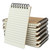 Aacehlh 12 Pack Pocket Notebooks, 3x5 Small Notepads, Mini Spiral Notebooks, 60 Sheets/120 Pages,Lined College Ruled Paper, Memo Pads for Home, Office, School or Travel (Kraft)