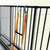 Fire Escape Ladder with 2 Heavy Hooks, 16.7 Feet Emergency Fire Ladder for 2-3 Story Homes, Reusable Safety Rope Ladders for Kids and Adults, Orange