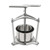 0.8 Gallon Fruit Press, Stainless Steel Fruit Juice Press with Filter Bag, Manual Grape Presser, DIY Large Honey Presser, Large Fruit Honey Presser Apple Cider Grape Juice Press Extractor