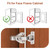 10 Pairs （20 Pack） Soft Close Kitchen Cabinet Door Hinges fit for Face Frame Cabinet,105 Degree Opening Angel Self Closing with Mounting Screws by Probrico