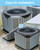 Aucanla Air Conditioner Covers for Outside Units, 28" x 28" Central AC Cover, Top Universal Mesh Cover Defender for All Seasons