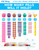 4 Times a Day Weekly XL Cold Seal Medication Blister Pack System Cards for Pills -One Piece Unit Dose Tri-Fold Booklet, Easy No Extra Equipment Needed, Just Fill and Seal (4X a Day Weekly - 100 Pack)