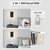 LED Reading Light Wall Mounted Lamp with 3 Brightness Dimmable & USB C+A Ports, Black Bedside Wall Lamps for Bedroom, Wall Sconce with Switch, Bed Lights for Headboard, Hotel, Bunk Bed, Dorm