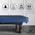 BEARCOVER Heavy Duty Leatherette Billiard Pool Table Cover, Waterproof & Tearproof Cover for Pool Table 7/8/9FT (10 Colors Available) (8 Feet/Blue)