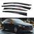 Fits for 2019-2025 Mazda 3 Sedan JDM Mugen Style Window Visors Rain Guards Deflectors / 2020 2021 2022 2023 2024