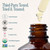 Cliganic Organic Argan Oil, 100% Pure (1oz) - for Hair, Face & Skin | Cold Pressed Carrier Oil