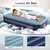 Lavisx Twin Air Mattress 18” with Built in Pump, 2 Mins High Speed Inflation Luxury Auto Stop Pump Blow Up Mattress Comfort Air Bed, Colchones Inflables