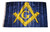 3x5 Mason Masonic Emblem Flag Double Sided Nylon Flag 3'x5' House Banner Grommets Fade Resistant Premium Quality