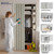 SmartStandard 36" x 80" Accordion Doors Interior, Double Walled Accordion Folding Doors for Closet, PVC Accordian Door for Doorway Bathroom Basement, Easy to Assemble, White Ash