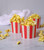 Amish Country Popcorn | Collapsible Silicone Microwave Popper with Customized ACP Logo | BPA and PVC Free Popcorn Bowl with Handles | Dishwasher Safe | Includes 2-2 oz Bags of Kernels (Teal)