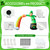 St. Patricks Day Inflatable Decorations 8ft Leprechaun Rainbow Arch with Gold Coin Pot and Cloud Built-in LED Lights Outdoor Theme Party Decor Holiday Lawn Yard Garden Patio Décor