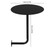 ILWorkTLs 13.77In Wall Mounted Coffee Table,Round Bar Tables,Snack Desk,Iron Drink Table for Dining Room, Cafe,Restaurant