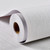 Haimin Grasscloth Textured Wallpaper 24in X 393in Fabric Contact Paper White Wall Paper Linen Peel and Stick Self-Adhesive Thick Vinyl Embossed Film Wallpaper (White)