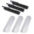 Adviace Grill Replacement Parts for Charbroil 463240904 463251605 463251505, Grill Burner & & Heat Shield for Char-Broil, Replacement Parts for Front Avenue Grill