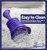 Luigi's Sink Plunger Kitchen - Sink Plunger Bathroom - Drain Bathtub or Shower - Small and Powerful Clog Remover - Commercial Style Plumbers Plungers with Large Bellows - Blue - Mini