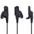WODASEN Tactical Headset U94 PTT Adapter Push-to-Talk Big Button Radio Connector for Motorola XTS1500 XTS2000 XTS2500 XTS3000 XTS5000 HT1000 MTS2000 MTX5000 MTX8000 Walkie Talkie Civilian Wiring