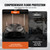 VEVOR Garage Floor Mat, 7.6'x19' Waterproof Protection from Water,Snow, Rain,Mud and Oil for Cars, Non-Slip Heavy Duty Containment Mat with TPE Anti-Leak Backing & Easy to Clean & Cuttable