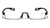 V.W.E. Men Large Wide Featherweight Slim Half Rim Memory Flex Reading Glasses - Anti-reflective AR Coating Extended Temple (Black, 1.25)