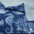 LEAONME Coastal Quilt Set King Size - Lightweight Microfiber Reversible Bedspread, 98''x106'', Navy, Includes 2 Shams