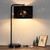 Bedside Table Lamp with USB C+A Ports, Fully Dimmable Modern Nightstand Side Lamps with Stars Shade, Tall Desk Reading Lamps for Living Room Bedroom 3000k LED Bulb Included