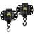 Retractable Ratchet Straps Compatible with 2015-2026 Ford F150, 2PCS Self Retracting Ratchet Straps Tie Down Anchors Box Link Cleats for F250/F350/F450/F550 Super Duty Truck Bed Accessories
