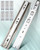 Salipt 12 inch Soft Close Drawer Slides Set 6-Pairs (12 Pieces),Full Extension Side Mount Ball Bearing,Less Noise,Load Rating 100 lbs.