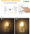 L LOHAS LED Motion Sensor Night Light, 2Pack, Motion Activated Night Light, Night Lights Plug into Wall Motion Sensor, 3000K Warm White, Adjustable Brightness 30/60LM, for Kids Adults Bathroom Bedroom