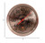 8" Metal Dial Thermometer/Hygrometer Oil Rubbed Bronze