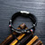 GAGAFEEL Mens Leather Bracelet Wristband Black Braided Cuff Music Treble Clef Rope Bass Guitar Bracelets Valentine Punk Gift for Him (4. Guitar-Black) GAGAFEEL Mens Leather Bracelet Wristband Black Braided Cuff Music Treble Clef Rope Bass Guitar Bracelets Valentine Punk Gift for Him (4. Guitar-Black)