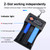18650 Battery Charger 2 Bay Fast Charger, for Rechargeable Batteries 3.7V Li-ion 10440,14500,16340,16650,14650,18350,18500,18650,26650 Battery, USB Intelligent Universal