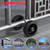 USCaster Rolling Gate Wheel for Sliding, Chain Link, Metal Fences or Wooden Gates(8 inch, Black)