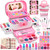 58Pcs Kids Makeup Kit for Girl - Real Washable Cosmetic Set with Light Up Mirror - Kids Makeup Sets for Girls -Play Make Up Birthday for Age 3 4 5 6 7 8 9 10 11 12 Years Old Kid -Pink 58Pcs Kids Makeup Kit for Girl - Real Washable Cosmetic Set with Light Up Mirror - Kids Makeup Sets for Girls -Play Make Up Birthday for Age 3 4 5 6 7 8 9 10 11 12 Years Old Kid -Pink