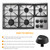 Allstare 72731 700834 Cooktop Knobs Replacement Parts for Dacor Stove Parts PGM365 Dacor Gas Stove Top Knobs Dacor Gas Range Cooktop Parts Burner Control Knobs 5 Pcs