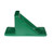 JSP Manufacturing Green Plastic Mini Roof Snow Ice Guard - Multi-Quantity Pack | Prevents Sliding Snow Stops Buildup (50)