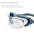 UVEX by Honeywell Stealth +2.5 Diopter Reading Magnifier Goggles with Uvextreme Anti-Fog Lens (S3993X), Clear
