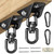 Aisto Heavy Duty Swing Hangers for Wooden Sets 2000 LB Capacity Hammock Hanger 360 Swivel Stainless Steel Swing Hardware Accessories 2 Packs for Porch Playground Yoga Heavy Bag Aisto Heavy Duty Swing Hangers for Wooden Sets 2000 LB Capacity Hammock Hanger 360 Swivel Stainless Steel Swing Hardware Accessories 2 Packs for Porch Playground Yoga Heavy Bag