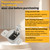 8 Pack Replacement for Blum 110 Degree Screw-in Compact 33 Hinge - 30.310-11.02 Cabinet Door Hinges, Replaces Original 33.3600 Compact 31 and 33 Hinges, Stainless Steel(Mounting Plate Not Included)